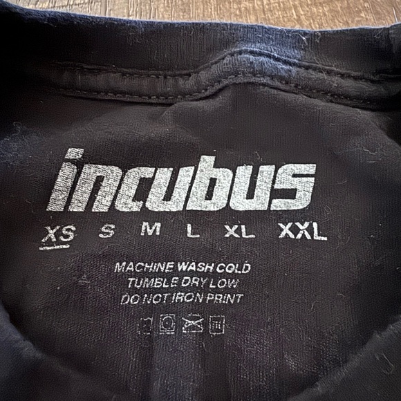 Incubus 2022 Colorado Tour Band Tee XS - Picture 2 of 4